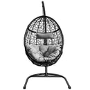 Hanging Cushioned Hammock Chair with Stand by LJGDeals