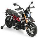 12V Kids Ride-On Motorcycle Aprilia Licensed with Sounds and Music by LJGDeals