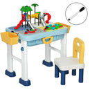 6-in-1 Kids Activity Table Set with Chair by LJGDeals