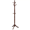 Entryway Height Adjustable Coat Stand with 9 Hooks by LJGDeals