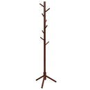 2 Heights Wooden Coat Rack with 8 Hooks by DirectDeals
