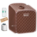 2L Portable Folding Steam Sauna Spa-Coffee by LJGDeals