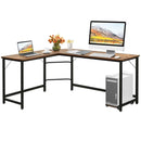 L Shaped Desk Corner Computer Desk PC Laptop Gaming Table Workstation by LJGDeals