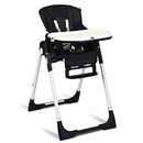 Foldable High chair with Multiple Adjustable Backrest by LJGDeals