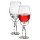 Stemmed Skeleton Wine Glass | Set of 2 | 19oz by The Wine Savant