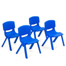 4-pack Kids Plastic Stackable Classroom Chairs by LJGDeals