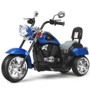 6V Powered Toddler 3-Wheel Motorbike Ride On Toy with Horn and Headlight-Black and White by LJGDeals
