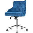 Tufted Upholstered Swivel Computer Desk Chair with Nailed Tri by LJGDeals