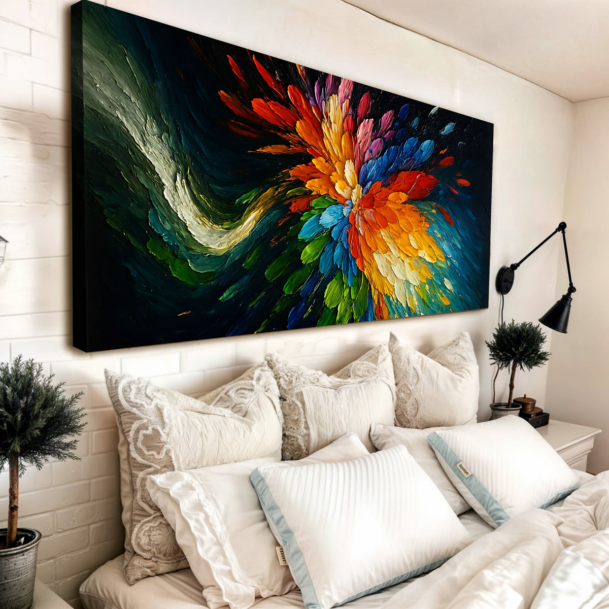 Cosmic Burst Wall Art, photo 2 of 10