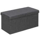 30 Inch Folding Storage Ottoman with Lift Top by LJGDeals