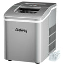 Portable Countertop Ice Maker Machine with Scoop-Silver by LJGDeals