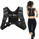 Training Weight Vest Workout Equipment with Adjustable Buckles and Mesh Bag by LJGDeals