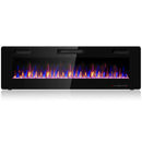 60 Inch Ultra Thin Electric Fireplace with 2 Heat Settings by LJGDeals