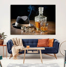 Extra Large Bourbon Wall Art – Whiskey Bar Theme Vintage by MyGreatCanvas | Canvas Wall Art Prints | Photo Prints & Wall Decor