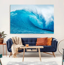 Big Ocean Surfing Wave Wall Art Canvas Print by MyGreatCanvas | Canvas Wall Art Prints | Photo Prints & Wall Decor
