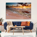 Sunset on Ocean Wall Art Canvas Print by MyGreatCanvas | Canvas Wall Art Prints | Photo Prints & Wall Decor