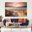 Sunset on the Sea Wall Art Canvas Print by MyGreatCanvas | Canvas Wall Art Prints | Photo Prints & Wall Decor