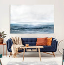 Blue Ocean Abstract Artwork Wall Art Canvas Print