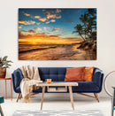 Sunset Wall Art Canvas Print