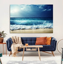 Majestic Ocean Wave Wall Art Canvas | 3 Panel Large Seascape by MyGreatCanvas | Canvas Wall Art Prints | Photo Prints & Wall Decor