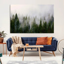 Forest Wall Art Canvas Print | Foggy Forest Wall Art | Pine by MyGreatCanvas | Canvas Wall Art Prints | Photo Prints & Wall Decor