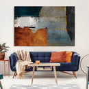 Modern Abstract Canvas Art Canvas Print - Framed and Ready