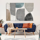 Canvas Print Wall Art Abstract Art Boho, Framed Boho Decor
