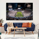 Penn Stadium Football Wall Art Canvas Print, Pennsylvania