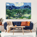 Olive Trees Van Gogh Wall Art Canvas Print