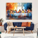 Abstract Watercolor The Last Supper Wall Art by MyGreatCanvas | Canvas Wall Art Prints | Photo Prints & Wall Decor