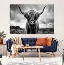 Scottish Cow Wall Art Canvas Print | Longhorn Wall Art | by MyGreatCanvas | Canvas Wall Art Prints | Photo Prints & Wall Decor