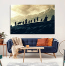 Fellowship Journey Wall Art – Fantasy Adventure Canvas Print by MyGreatCanvas | Canvas Wall Art Prints | Photo Prints & Wall Decor