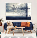 Jesus and the Fading Cross Wall Art Print – Symbol of Faith, by MyGreatCanvas | Canvas Wall Art Prints | Photo Prints & Wall Decor