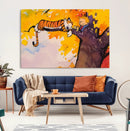 Calvin and Hobbes Tree Scene Canvas Print | 3 Panel Large by MyGreatCanvas | Canvas Wall Art Prints | Photo Prints & Wall Decor