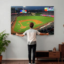 Angel Stadium Aerial Canvas Print – Los Angeles Angels