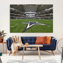 Dallas Cowboys Football Team Print - Arlington AT&T Stadium by MyGreatCanvas | Canvas Wall Art Prints | Photo Prints & Wall Decor