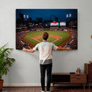 St. Louis Cardinals Baseball Team Print - Busch Stadium Wall