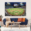 Citi Field Wall Art Print | 3-Panel New York Mets Baseball