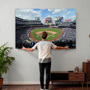 New York Mets Baseball Team Print - Citi Field Stadium Wall