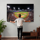 Fenway Park Wall Art Canvas Print | Large Baseball Stadium