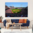 Cincinnati Reds Baseball Canvas Print - American Ball