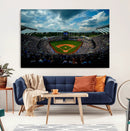 3-Panel Kauffman Stadium Wall Art Print | Large Kansas City