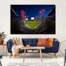Truist Park Atlanta Braves Baseball Stadium Wall Art Print |