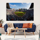 Truist Park Stadium Canvas Wall Art - Atlanta Braves Game
