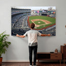 New York Yankees Baseball Team Print - Yankee Stadium Wall