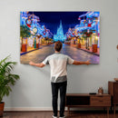 Disney Castle Wall Art – Large Magic Kingdom Canvas Artwork, by MyGreatCanvas | Canvas Wall Art Prints | Photo Prints & Wall Decor