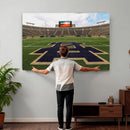 Football Stadium Wall Art – Framed Sports Field Canvas