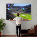 Tottenham Hotspur Stadium Canvas Print, Match Day Triple