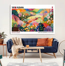 Framed Yayoi Kusama 1986 Wall Art Print – Japanese Wall Art