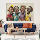 Shai Yossef style Joyful Childhood Canvas Wall Art - by MyGreatCanvas | Canvas Wall Art Prints | Photo Prints & Wall Decor